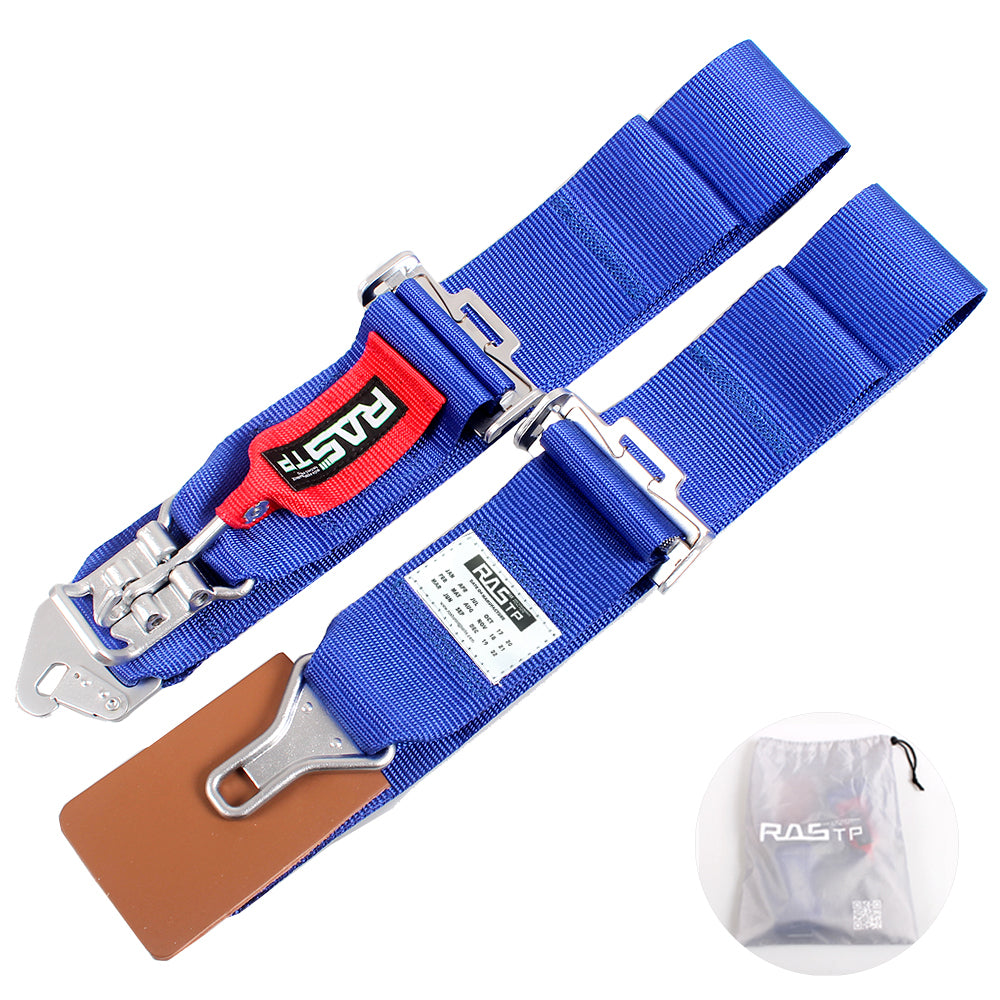 RASTP 2 Point Lap Seat Belts 40 Inch Chrome Buckle
