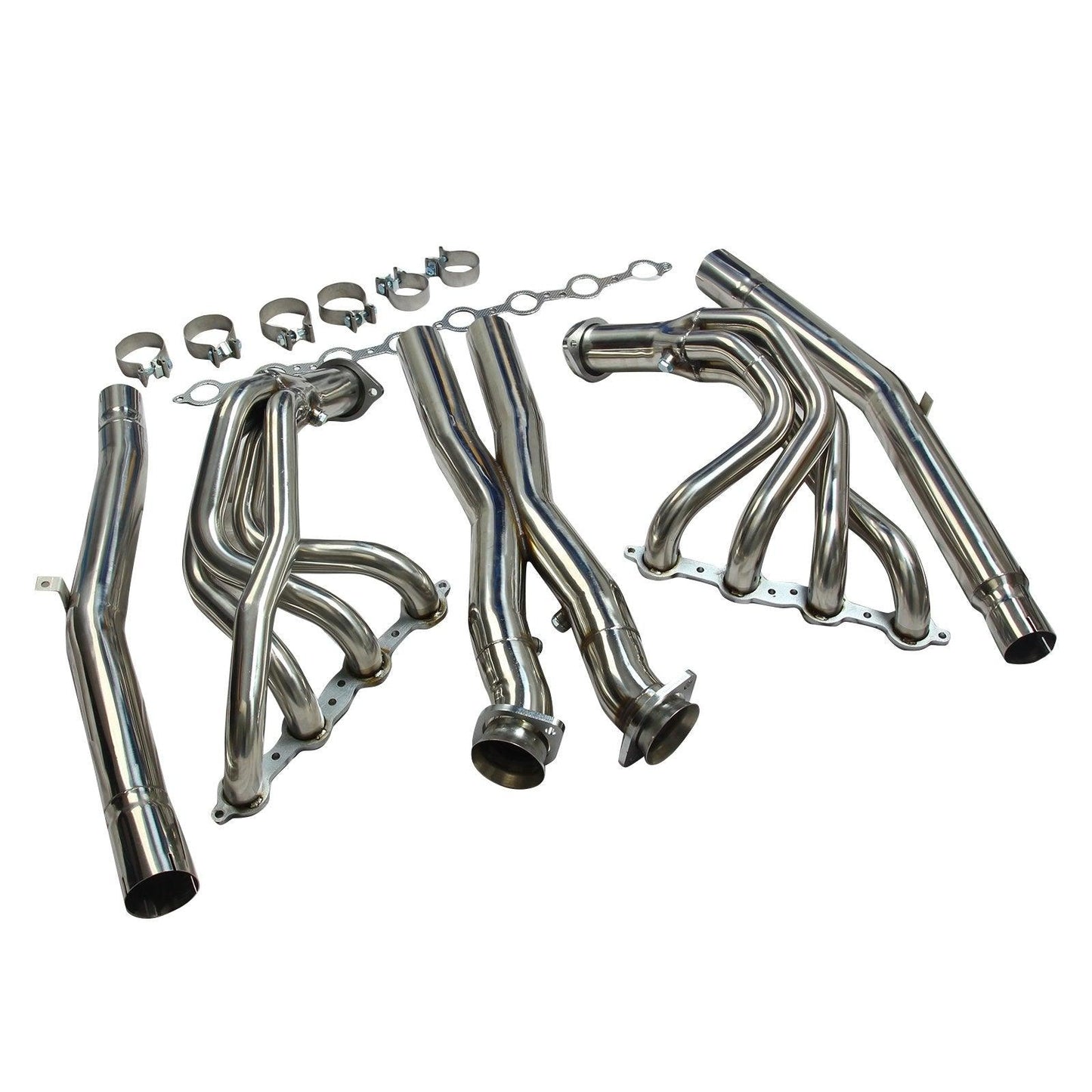 RASTP Exhaust Manifold for Chevy Corvette 2005-2013 C6 LS2 LS3 - RASTP