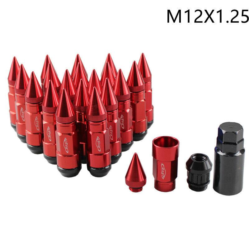 RASTP 20Pcs Anti Theft Wheel Lug Nuts M12x1.25/1.5 with Spike Extended Tuner Nut - RASTP