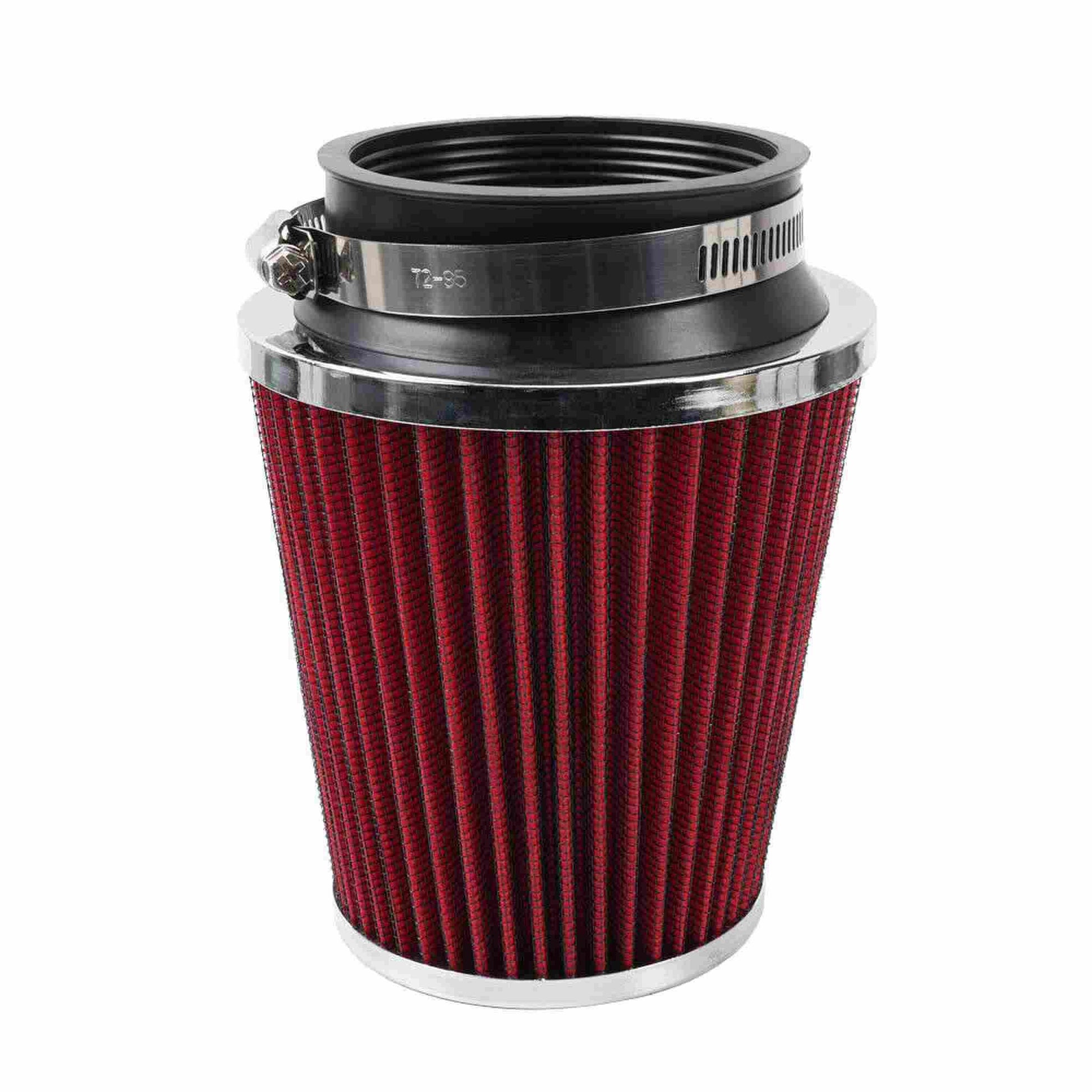 RASTP 3 Inch 76mm High Flow Inlet Dry Air Filter Cold Air Intake Cone Replacement - RASTP