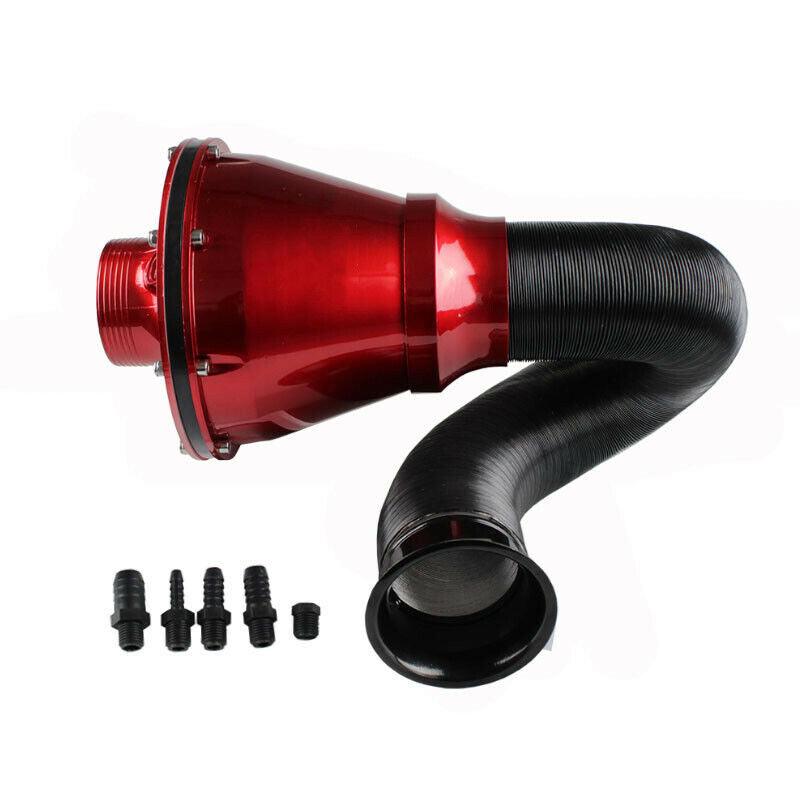 RASTP Universal Apollo 70mm Cold Air Intake System Air Filter Kit - RASTP