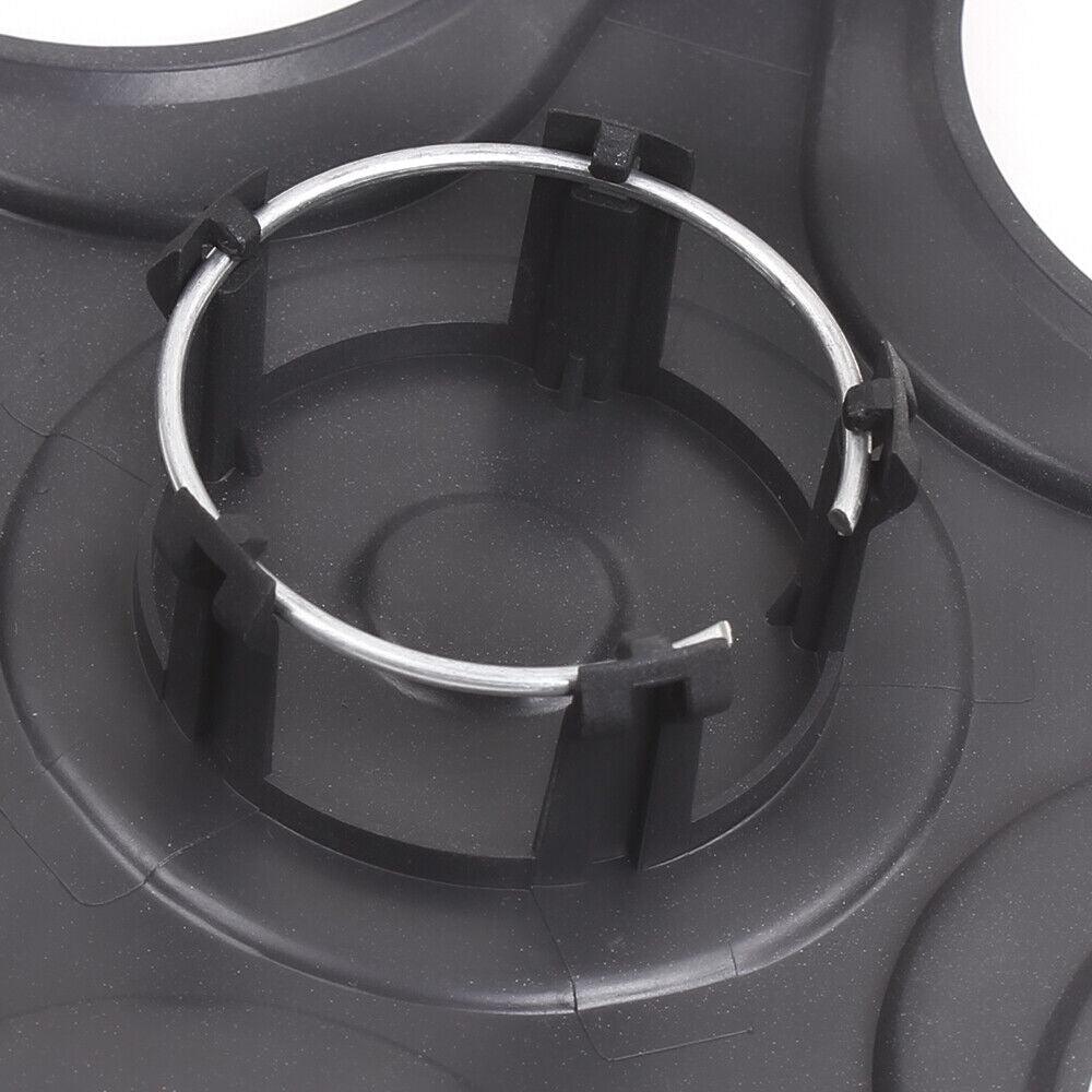 RASTP 4Pcs Carbon Fiber Tesla Model 3 Wheel Center Hub Caps - RASTP