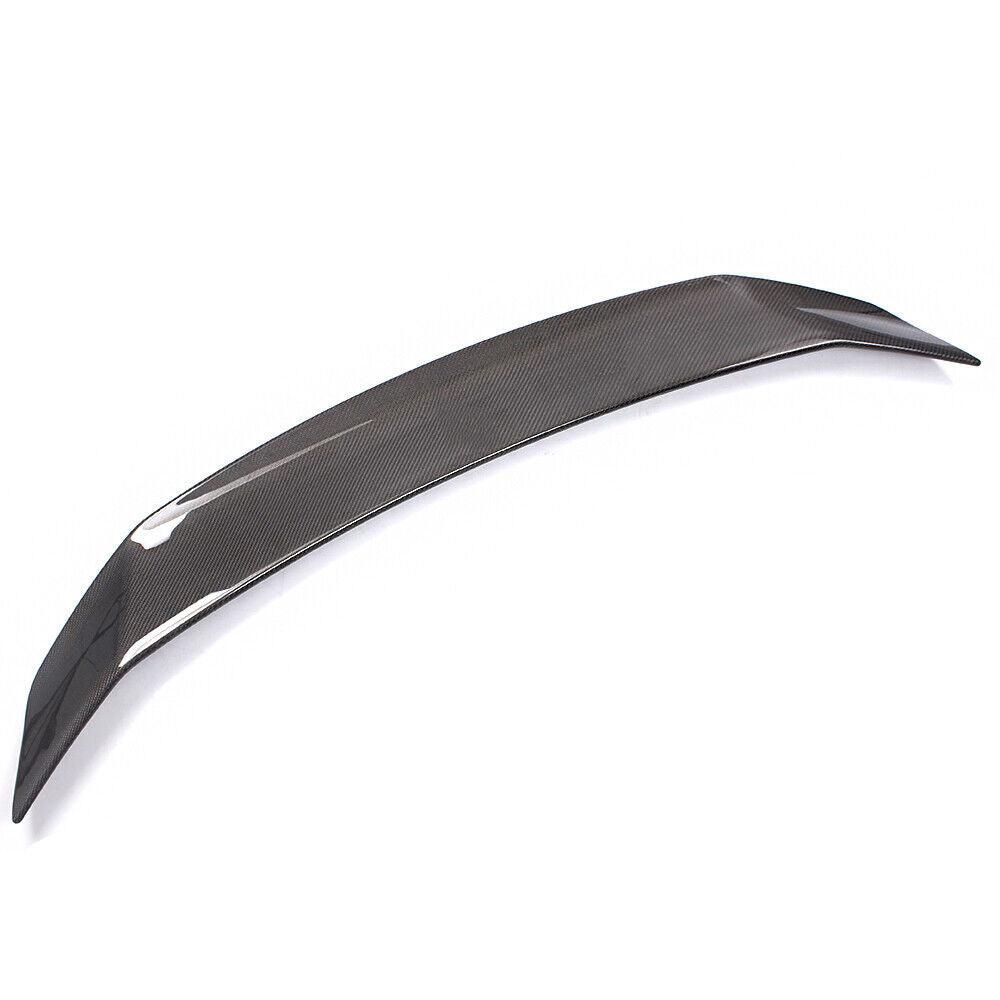 RASTP 53 Inch Sport Carbon Fiber Trunk Lid Spoiler & Tail Bracket for Honda & Tesla Model 3 - RASTP