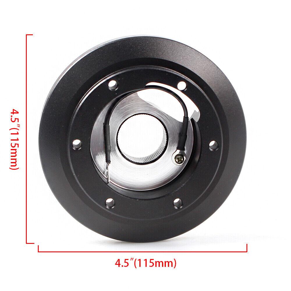 RASTP Steel Short Steering Wheel Hub Adapter Connector Base Adapter for Audi Volkswagen - RASTP