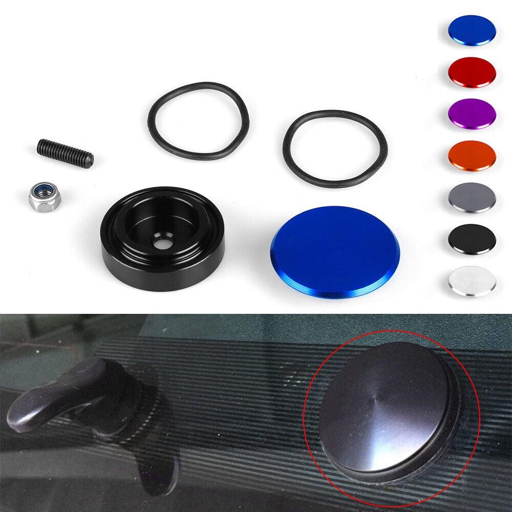 RASTP Aluminum Car Rear Wiper Delete Kit Plug Cap for Honda Civic Si Acura RSX Integra/3Dr Hatchback EG6 - RASTP