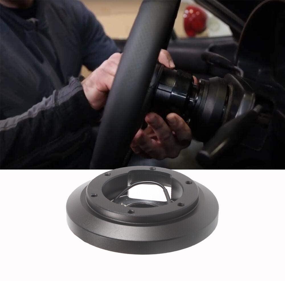 RASTP Steel Short Steering Wheel Hub Adapter Connector Base Adapter for Audi Volkswagen - RASTP