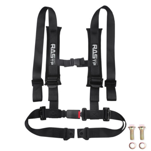 RASTP 4 Point Safety Harness with 2 Inch Comfort Padding EZ Buckle