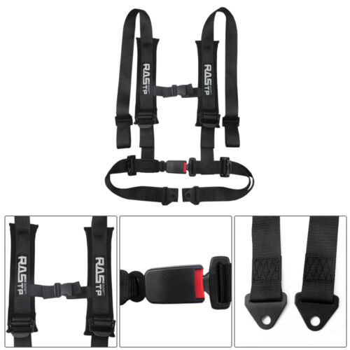 RASTP 4 Point Safety Harness with 2 Inch Comfort Padding EZ Buckle