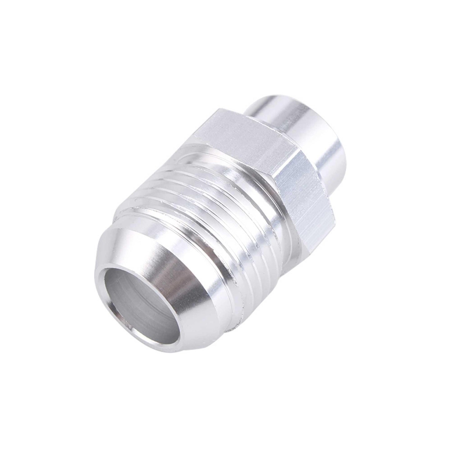 RASTP Universal 240ml Aluminum Baffled Car Oil Catch Can Tank Separator Reservoir Oil Catch Tank with Drain Valve Breather - RASTP