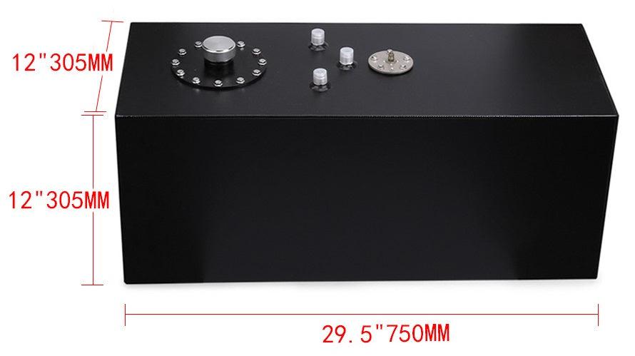 RASTP 19 Gallon/76L Race Fuel Cell Gas Tank with Cap & Level Sender Top Feed - RASTP