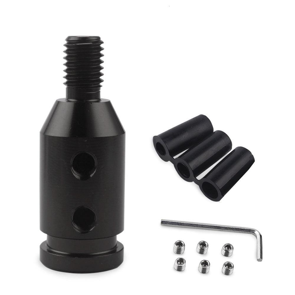 RASTP Universal Aluminum Shift Knob JDM Racing Shift Knob Adapter Fit for Non Threaded Shifter Auto Shifters M12x1.25mm/M10x1.5mm - RASTP