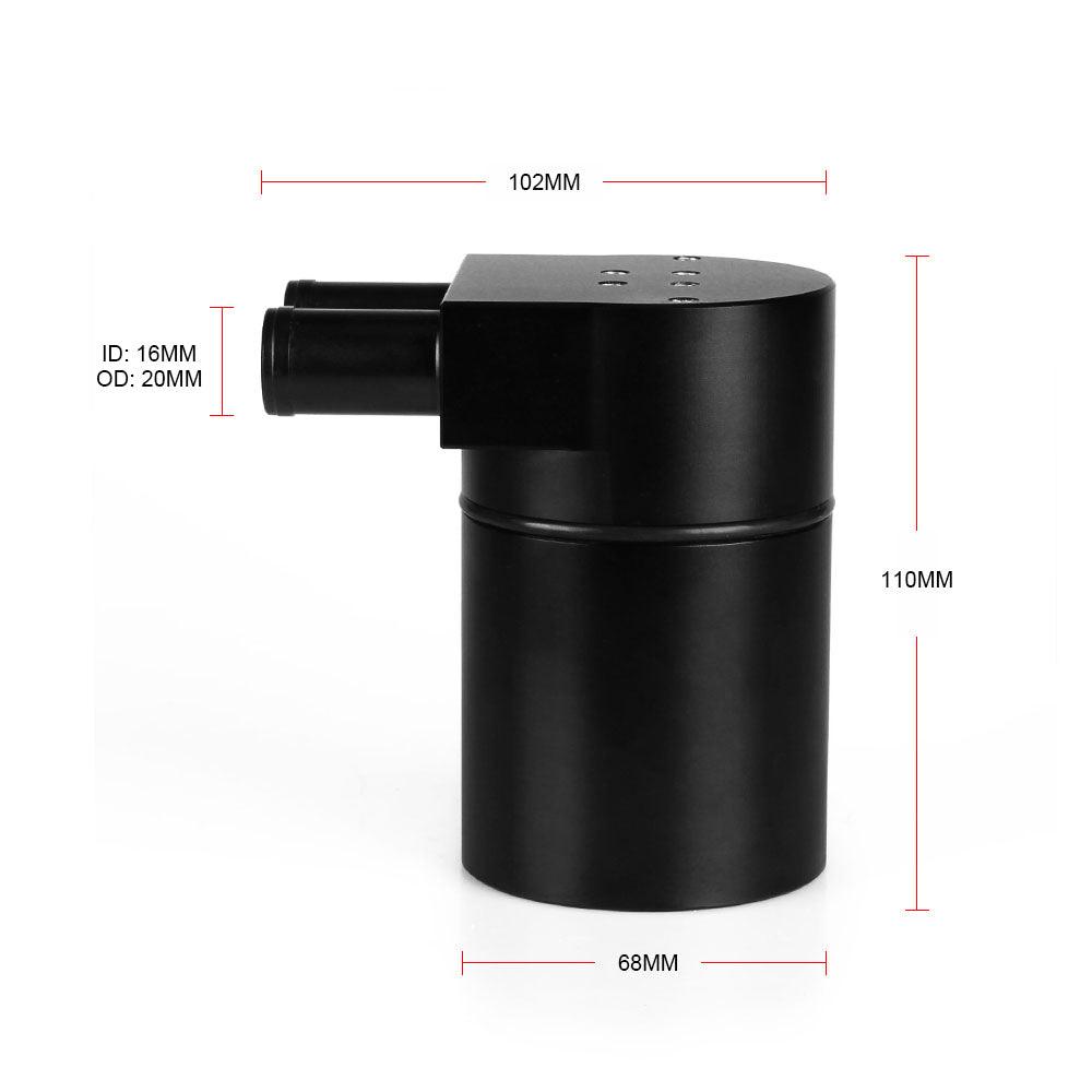 RASTP Baffled Engine Oil Separator Oil Catch Tank with Radiator Silicone Hose for BMW N54 335i 535i - RASTP