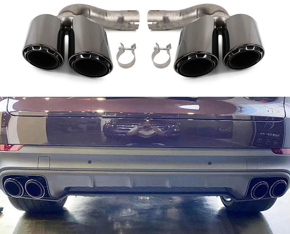 RASTP 1 Pair Exhaust Tips Muffler Exhaust Tail Pipe for Porsche Cayenne 2018-2022 - RASTP
