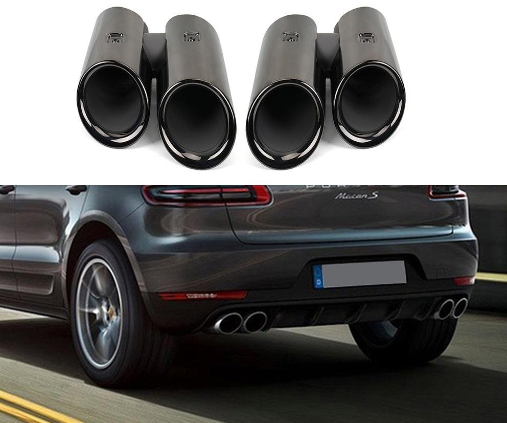 RASTP 1 Pair Exhaust Tips Muffler Exhaust Tail Pipe for Porsche Macan 2019-21 - RASTP