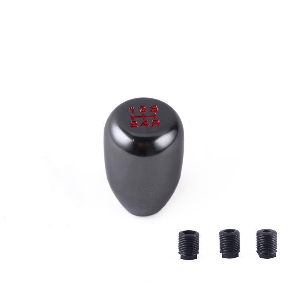 RASTP Universal 5 Speed Aluminum Racing Manual Gear Stick Shift Knob with 3 Adapters - RASTP