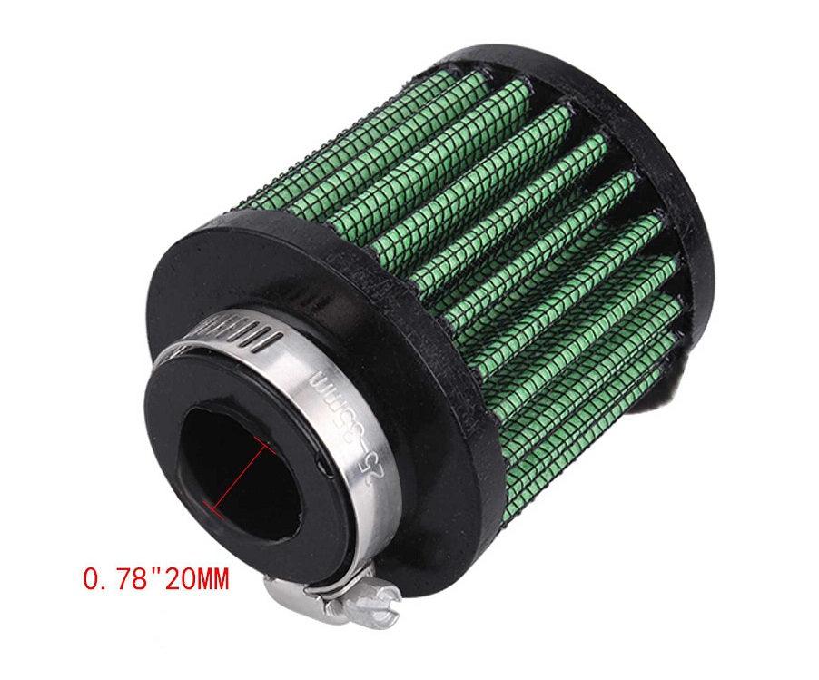 RASTP Universal 240ml Aluminum Baffled Car Oil Catch Can Tank Separator Reservoir Oil Catch Tank with Drain Valve Breather - RASTP