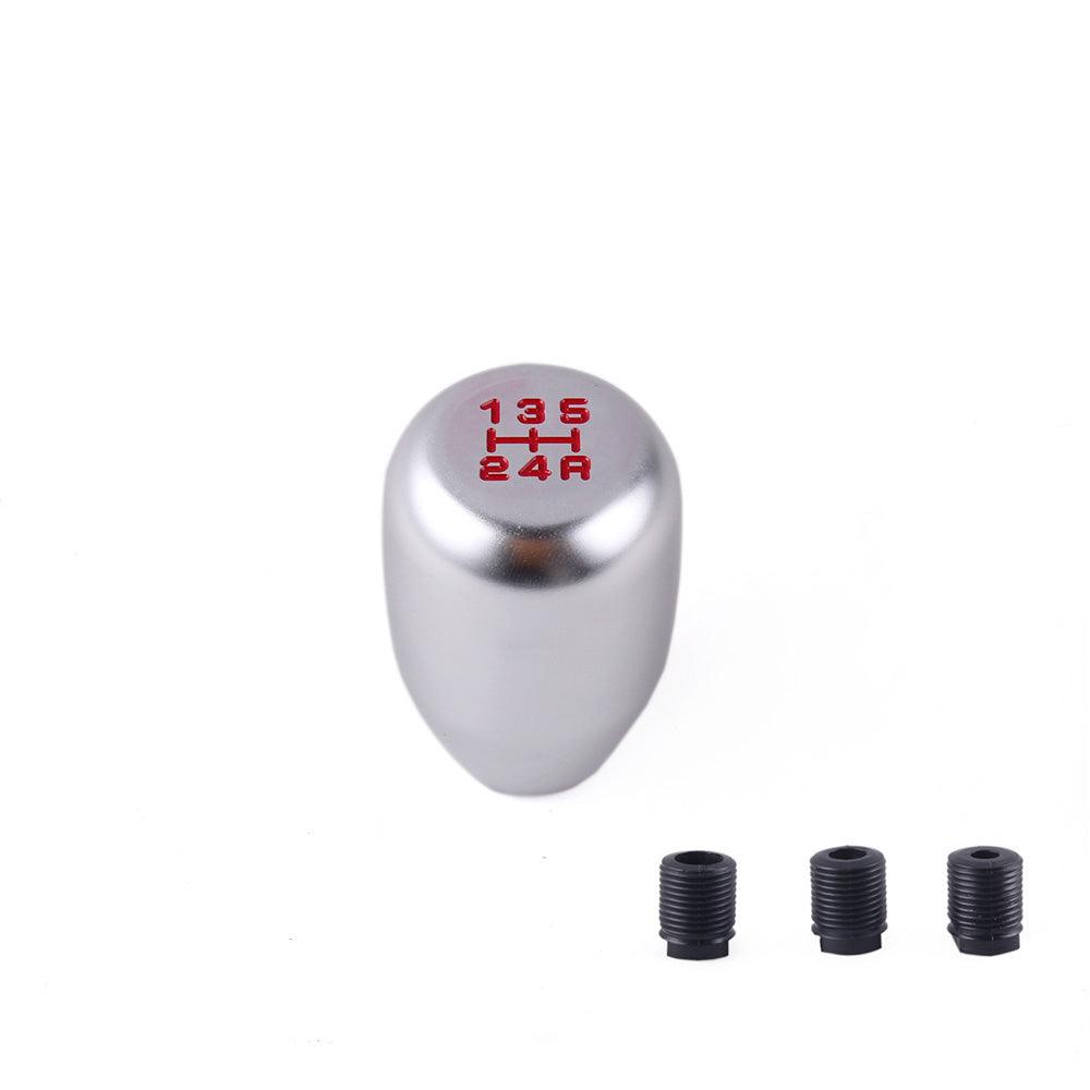 RASTP Universal 5 Speed Aluminum Racing Manual Gear Stick Shift Knob with 3 Adapters - RASTP