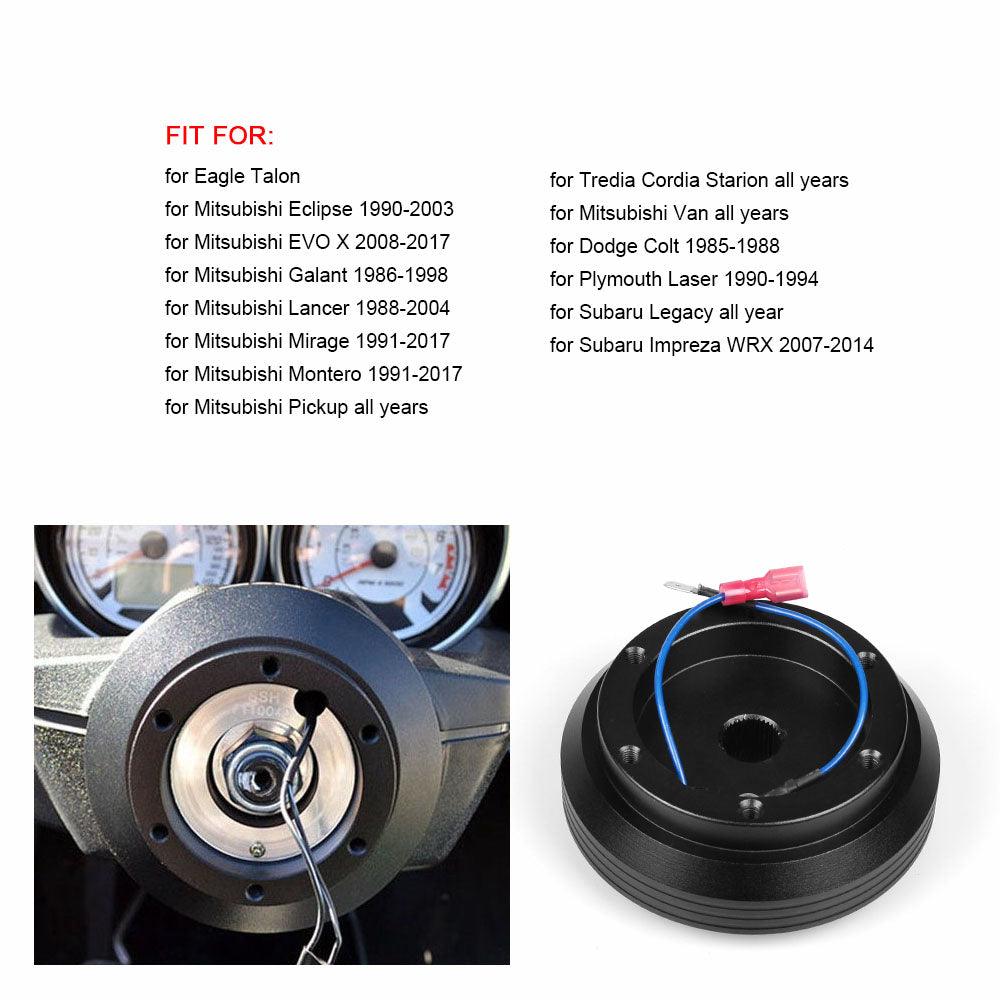 RASTP Aluminum Racing Steering Wheel Hub Adapter Boss Kit for Mitsubishi - RASTP
