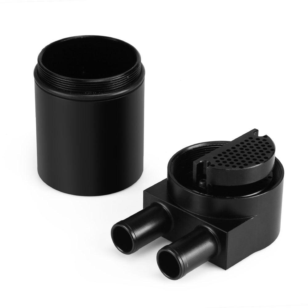 RASTP Baffled Engine Oil Separator Oil Catch Tank with Radiator Silicone Hose for BMW N54 335i 535i - RASTP