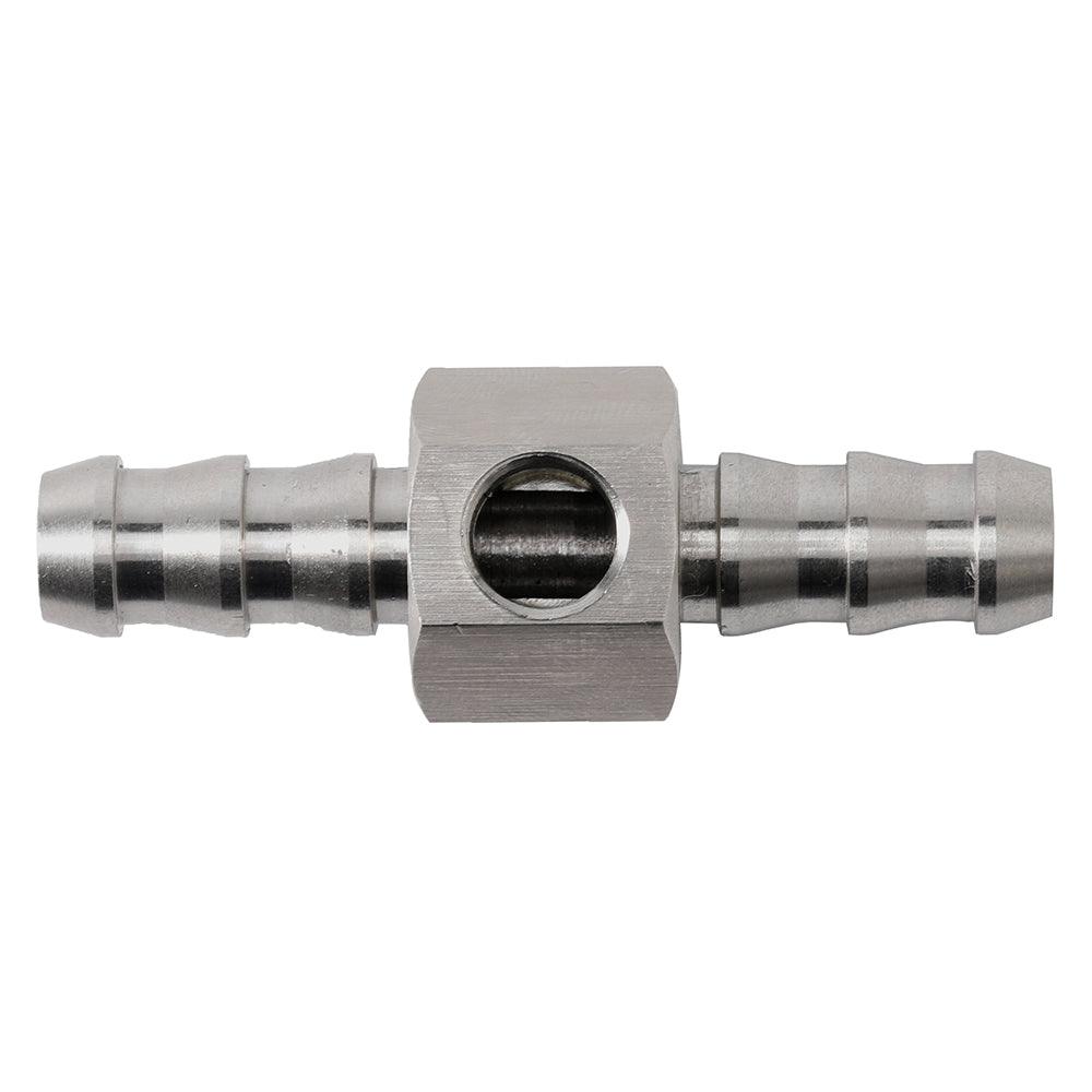 RASTP 3/8Inch 1/2Inch Fuel Line Fuel Pressure Gauge Sensor T-Fitting Adapter - RASTP