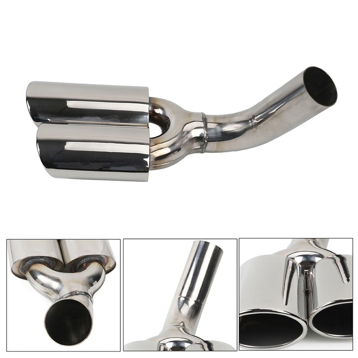 RASTP 1 Pair Exhaust Tips Muffler Exhaust Tail Pipe for Mercedes Benz G Class W463 G500/G63/G550 - RASTP