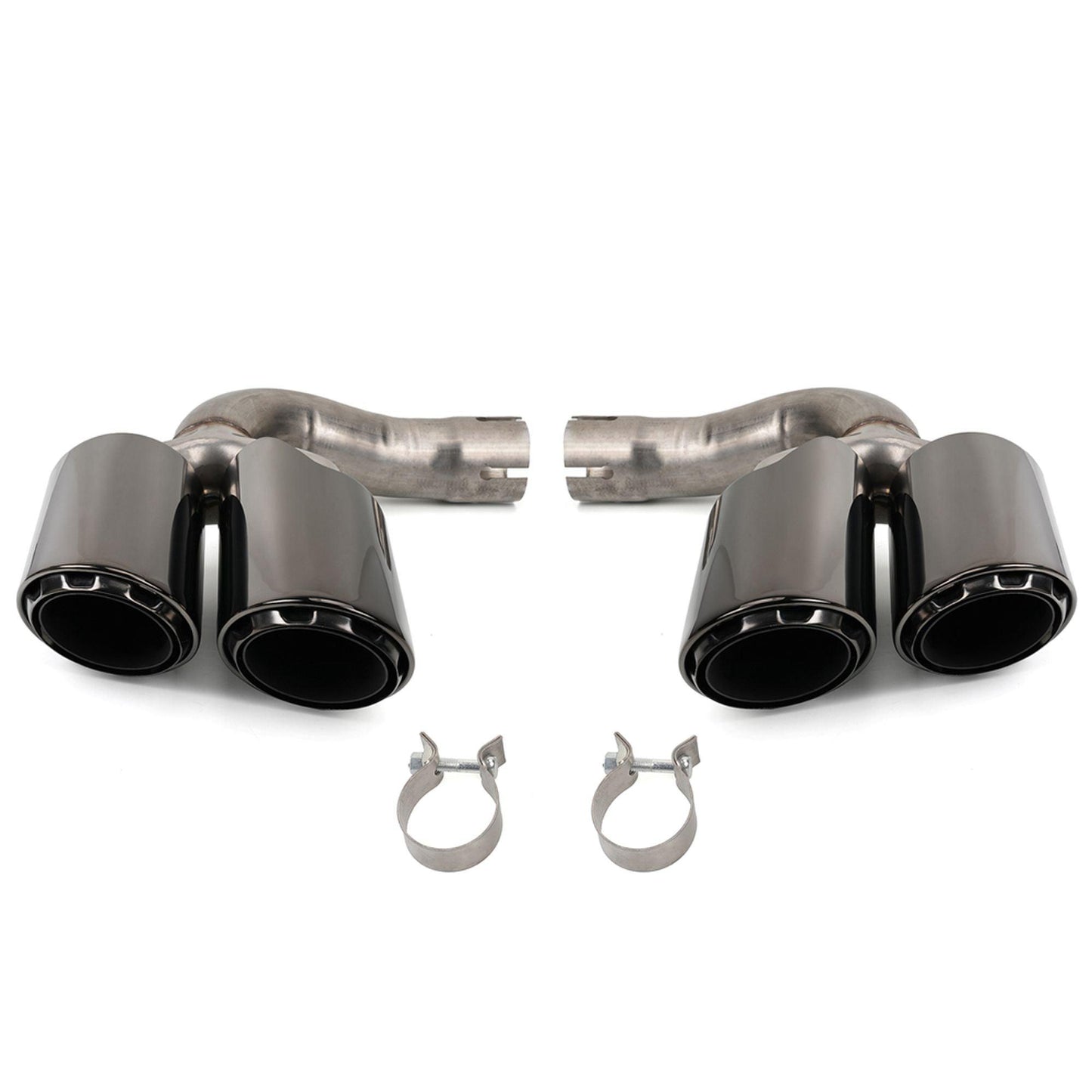 RASTP 1 Pair Exhaust Tips Muffler Exhaust Tail Pipe for Porsche Cayenne 2018-2022 - RASTP