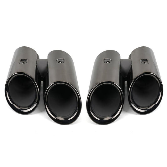 RASTP 1 Pair Exhaust Tips Muffler Exhaust Tail Pipe for Porsche Macan 2019-21 - RASTP