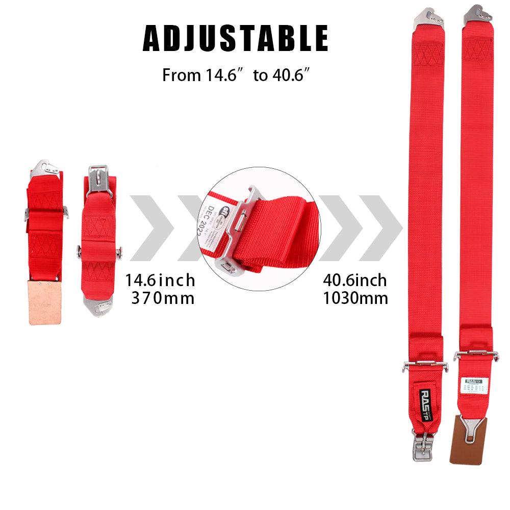 RASTP Universal Travel Harness 3 inch Adjustable Seat Belt - RASTP