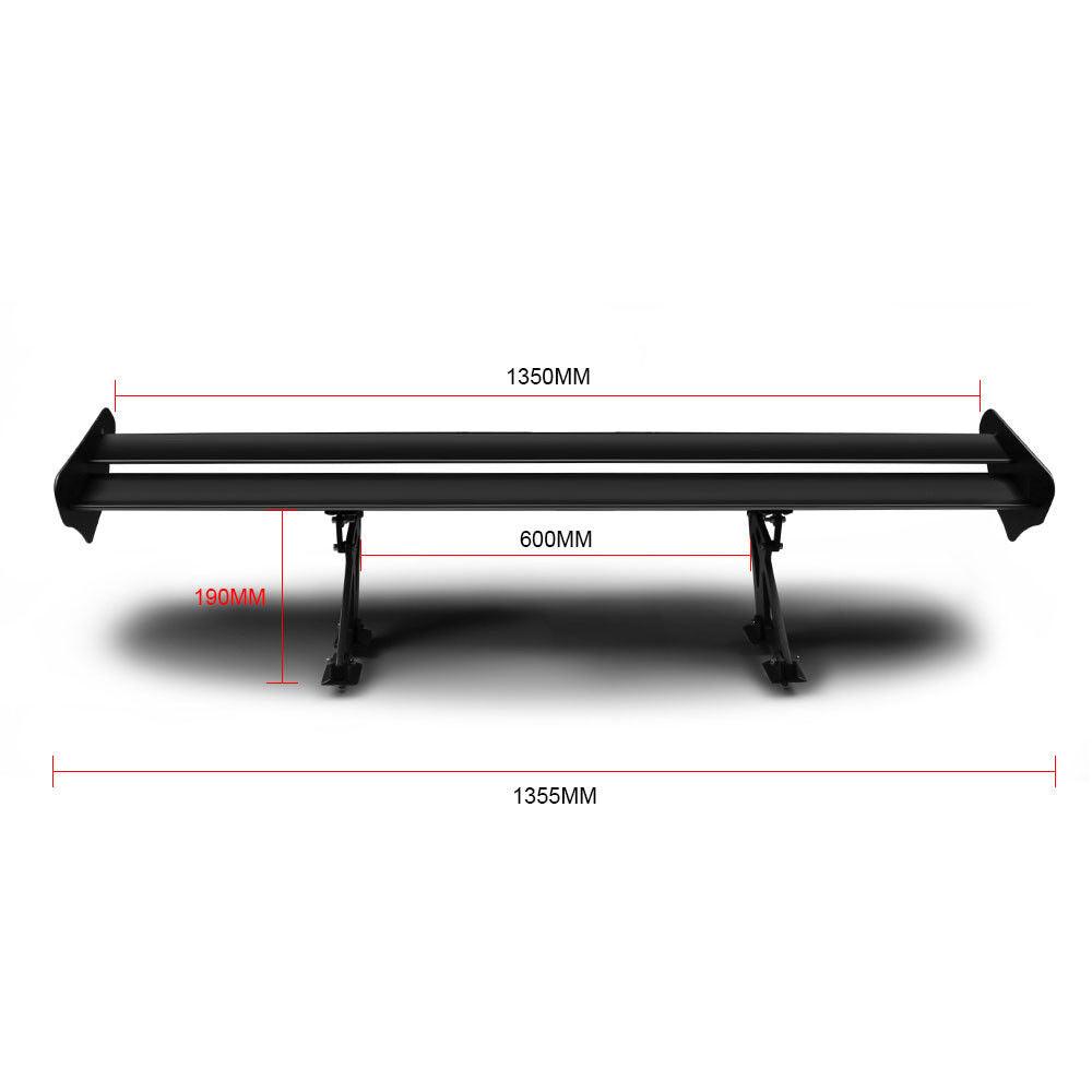 RASTP 53 inch Double Layer Adjustable Spoiler JDM Drift Spoiler - RASTP