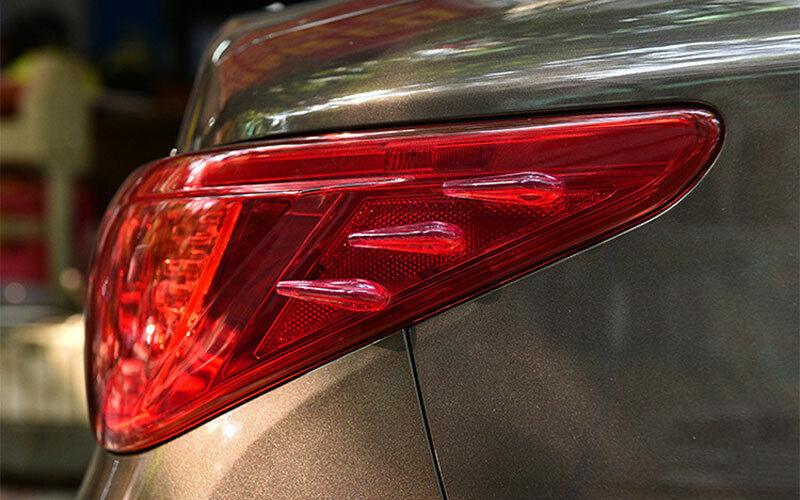 RASTP Universal 3D Sticker Car Tail Shape - RASTP