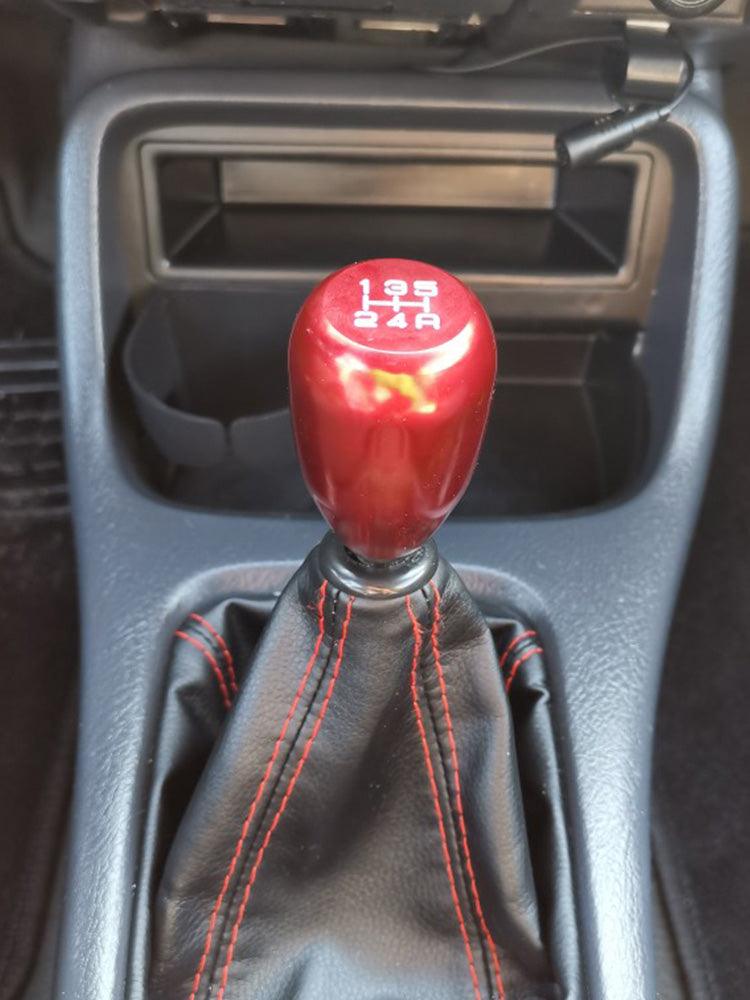 RASTP Universal 5 Speed Aluminum Racing Manual Gear Stick Shift Knob with 3 Adapters - RASTP