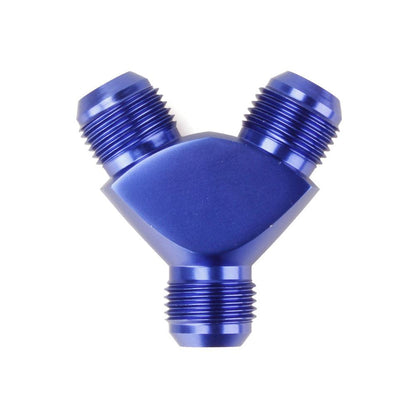 RASTP Aluminum Y Type Oil Pipe Joint Y Block Adapter Fitting 3 Way Adapter Fitting - RASTP