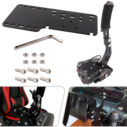 RASTP 64 Bit USB PC Handbrake Sim Handbrake Compatible With Logitech G27 G29 G920 T300 T500 - RASTP