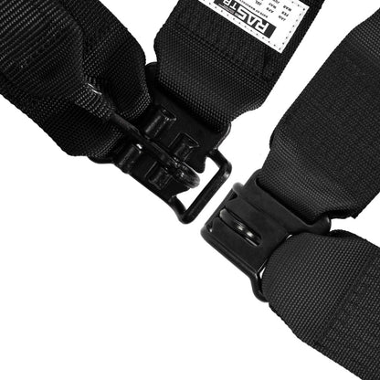 RASTP 4 Point Go Kart Seat Belt with 3 Inch Padding Advanced Buckle