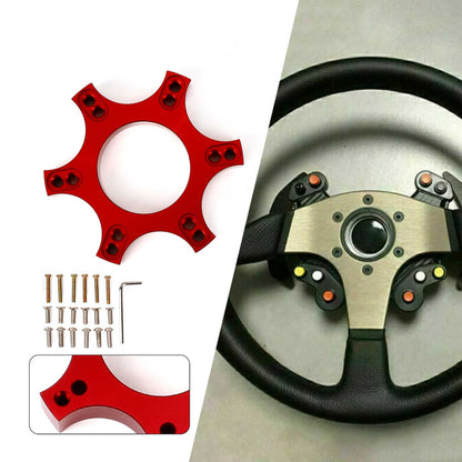 RASTP 70MM Steering Wheel Adapter Plate for Thrustmaster T300RS