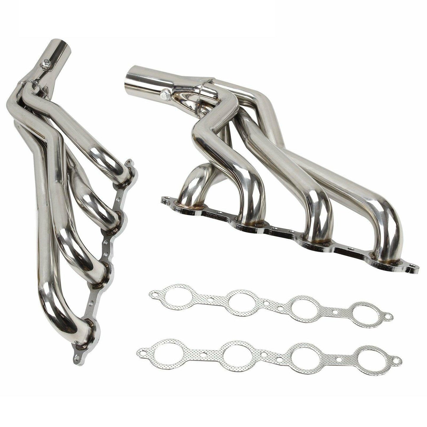 RASTP Exhaust Manifold for Chevy C10 LS LS1 LS2 LS3 LS6 Long Tube 1-3/4" - RASTP