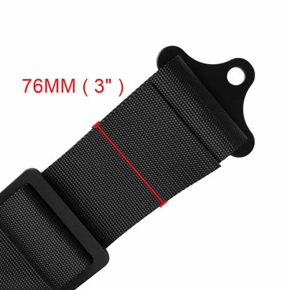 RASTP 4 Point Go Kart Seat Belt with 3 Inch Padding Advanced Buckle