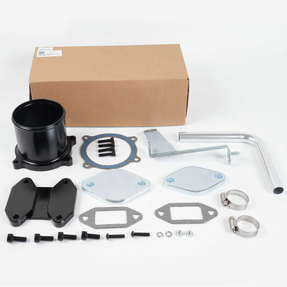 RASTP EGR Valve Cooler Delete Kit for Dodge 07-09 6.7L with Recirculation Pip - RASTP