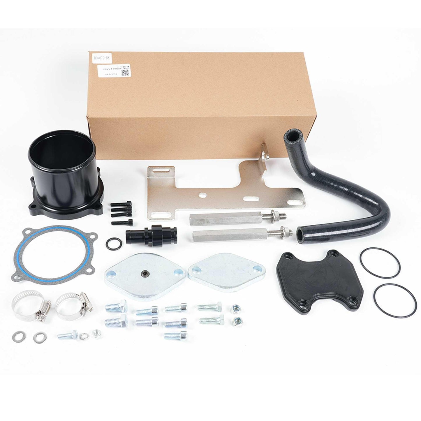 RASTP EGR Valve Cooler Delete Kit for Dodge 10-14 6.7L with Recirculation Pip - RASTP
