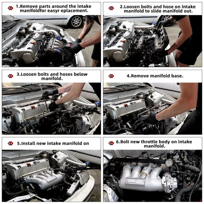 RASTP Ultra Street Intake Manifold for Honda K-Series K20A K20A2 K20Z1 K24A1