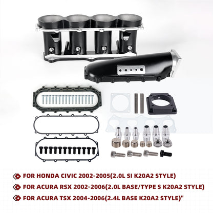 RASTP Ultra Race Intake Manifold For Honda Acura K20 K20A2 K-Series K-Swap