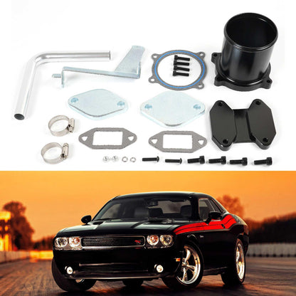 RASTP EGR Valve Cooler Delete Kit for Dodge 07-09 6.7L with Recirculation Pip - RASTP