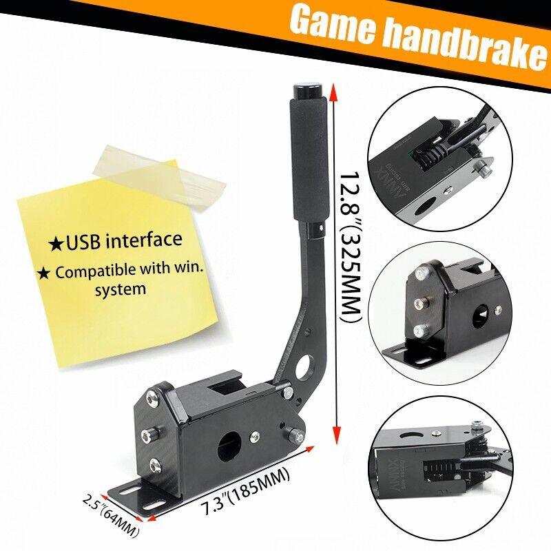 USB Simulator Shifter Handrem Voor PC - Geschikt Voor G27 G29 G920 G923 T500 T300 Analoge Racing Stuurwielen Pc Racing Game Accessoire USB Simulator Shifter Handrem Voor PC - Geschikt Voor G27 G29 G920 G923 T500 T300 Analoge Racing Stuurwielen Pc Racing Game Accessoire