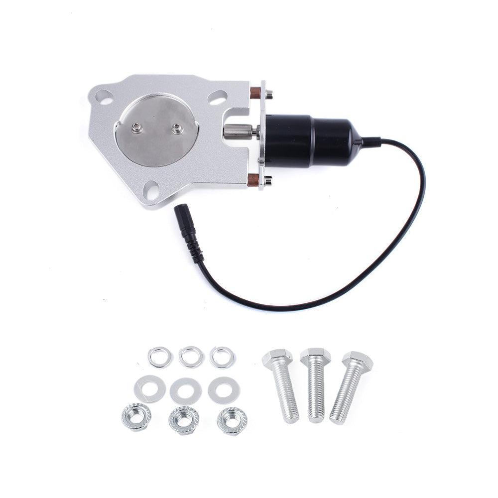 RASTP Universal Electric Stainless Exhaust Cutout Cut Out Dump Valve/Switch with Remote Control - RASTP