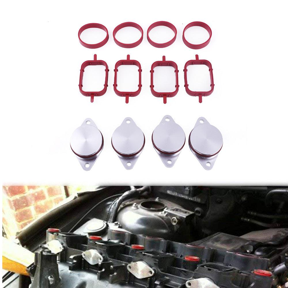 RASTP 4/6Pcs 22mm/33mm Diesel Swirl Flap Blanks Intake Manifold Gaskets Repair Replacement Kit for BMW M57 - RASTP