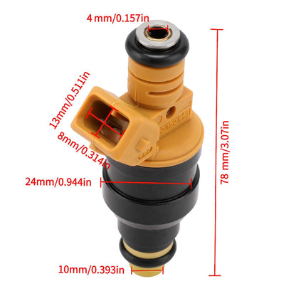 RASTP 8 Pcs Fuel Injector Fit for Ford Mustang Excursion Expedition Crown Victoria 4.6L 5.0L 5.4L 5.8L - RASTP