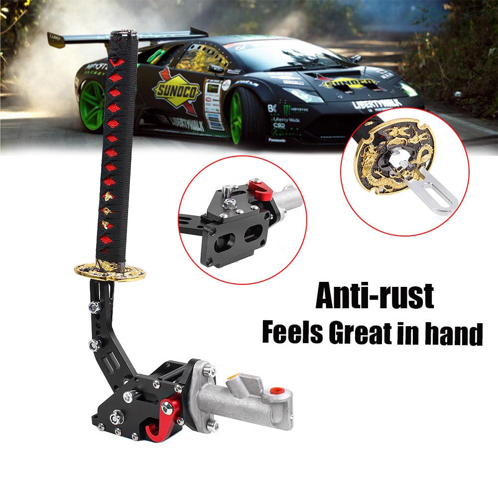 RASTP Universal Racing Hydraulic Handbrake Samurai Sword Handbrake Drift Hydraulic Handbrake - RASTP