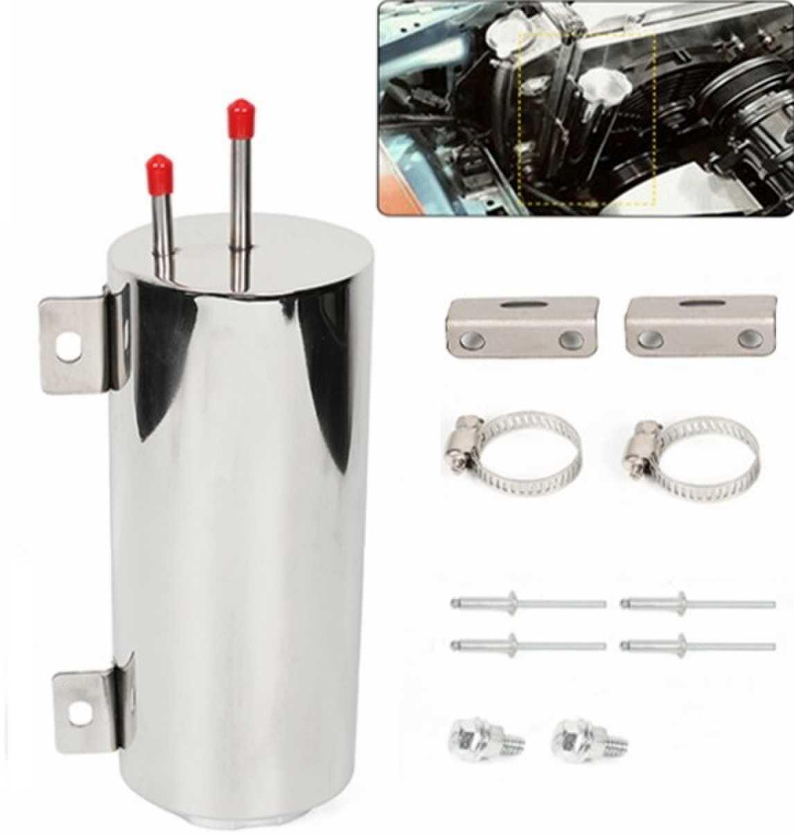RASTP Radiator Overflow Tank Bottle Catch Can Car Modification Cooling Accessories - RASTP
