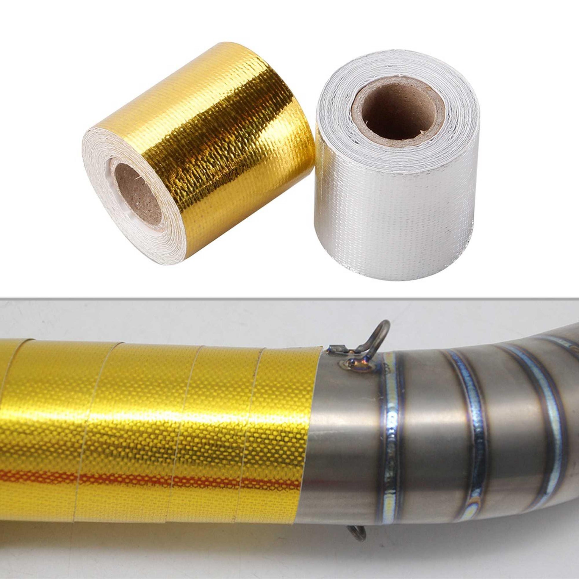 RASTP 2 Inch 5M Thermal Exhaust Tape for Ductwork, Dryer Vent, HVAC - RASTP