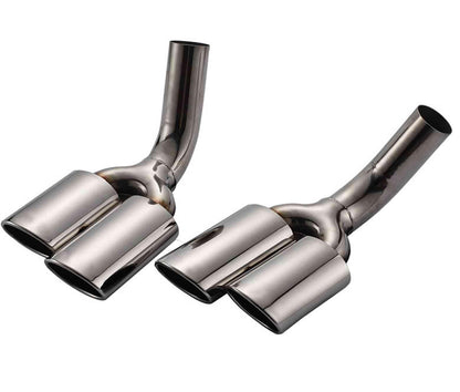 RASTP Stainless Steel Exhaust Tips Muffler Exhaust Tail Pipe for Benz G-Class G500 G55 W463 - RASTP